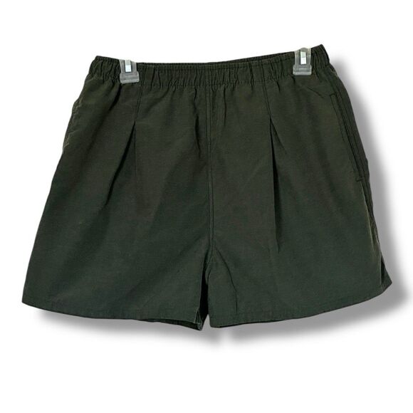 Cabela’s Women’s Green Nylon Pull On Shorts Outdoor  Small Green High Waisted - Picture 1 of 8
